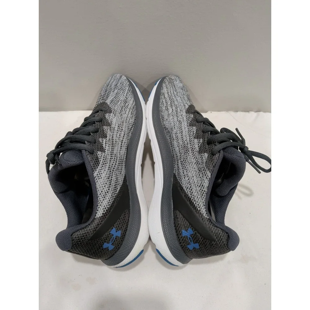 Under Armour Charged Impulse Men's Sneakers Athletic Shoes Gray Blue White 8.5
